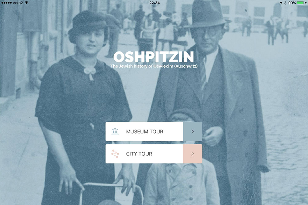 Oshpitzin APP - The Story of Jewish Oświęcim